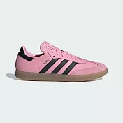 Adidas Samba Messi Miami [IH8158] 男女 休閒鞋 經典 復古 聯名款 芭比粉 黑