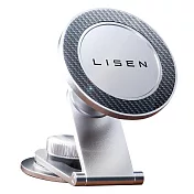 【Lisen】360度旋轉MagSafe 特斯拉屏幕磁吸摺疊手機支架 銀灰色