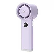 LARMI樂米 100段風速智能數顯手持渦輪風扇 LMF06 仙境紫