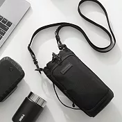 P Travel 水壺收納斜背袋 黑色