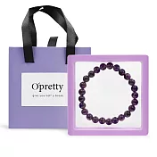 O’Pretty 歐沛媞 天然水晶手鏈-紫晶石