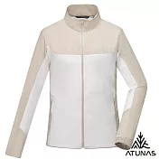 【ATUNAS 歐都納】男款精彩隨行防曬輕薄外套/大尺碼A2GA2515M*- M 米卡/白