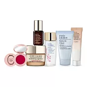 ESTEE LAUDER 雅詩蘭黛 全能妝前保養組[潔面乳+原生露+特潤+膠原霜+乖乖乳+潤唇膏]-公司貨