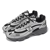 New Balance NB 休閒鞋 1000 男鞋 女鞋 金屬銀 黑 復古 緩震 NB M1000EGR-D 26cm SILVER/BLACK