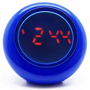 CLICK 復古大圓鍵快打電子腕錶-藍