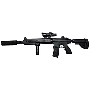 【Party World】M416突擊步槍手自一體水彈槍 七彩噴火夜光版 G300-1C