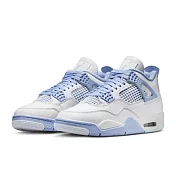 W Air Jordan 4 Aluminum 紫白 HV0823-100 22.5cm 紫