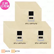 shu uemura 植村秀 無極限超時輕粉底 SPF24 PA+++體驗包(1ml)*36(公司貨) #574