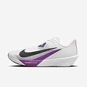 Nike Air Zoom Rival Fly 4 [FV6040-100] 男 慢跑鞋 運動鞋 路跑 透氣 緩震 白紫
