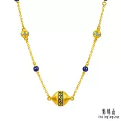 【點睛品】凌冬之蔓 青金石黃金項鍊
