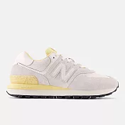New Balance [U574LGWM] 男女 復古鞋 休閒 D楦 NB 574 舒適 緩震 麂皮 穿搭 杏灰 黃