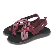 Teva 涼拖鞋 Voya Strappy 女鞋 石榴紅 專利織帶 休閒 戶外 涼鞋 1099271HPM
