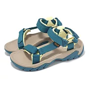 Teva 戶外涼鞋 W Terra FI 5 Universal 女鞋 珊瑚藍 休閒 戶外 魔鬼氈 1099443BCRL