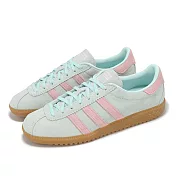 adidas 休閒鞋 BRMD W 女鞋 綠 粉 麂皮 復古 三葉草 愛迪達 JS0257