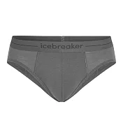 【紐西蘭Icebreaker】男 Anatomica 三角內褲-BF150 M 灰黑