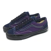 Vans 休閒鞋 Lx Old Skool 36 男鞋 Premium 紫 黑 麂皮 經典 板鞋 VN000D57ESD