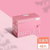AIFULI艾芙麗 負離子日本高吸水分子日夜用衛生棉290mm 6片x8盒(48片超薄瞬吸/呵護敏感肌)