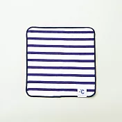 100 percent Minus Degree Soft 降溫涼感手巾 （條紋、海軍藍）