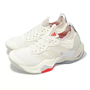 adidas 訓練鞋 Rapidmove ADV 2 Trainer W 女鞋 白 米白 襪套 穩定 多功能 訓練 IH5244 23cm BEIGE/SILVER