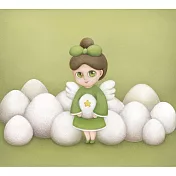 【玲廊滿藝】徐乙白-希望之卵25.4x25.4cm