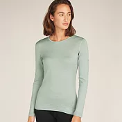 【紐西蘭Icebreaker】女 Tech 圓領長袖上衣-BF260 XS 若芽綠