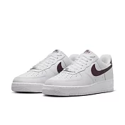 Nike Air Force 1 07 Burgundy Crush 酒紅 AF1 皮革 休閒鞋 運動鞋 男鞋 FJ4146-112  26cm 酒紅