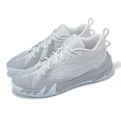 Puma 籃球鞋 Scoot 1 Grey Ice 男鞋 灰 藍 Henderson 明星款 運動鞋 30983901 27cm SILVER MIST/GRAY FOG