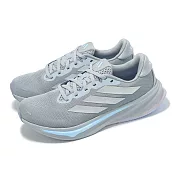 adidas 慢跑鞋 Supernova Rise 2 W 女鞋 灰 藍 緩震 運動鞋 愛迪達 JI1413