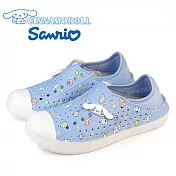 【HELLO KITTY】女 CINNAMOROLL 大耳狗 洞洞鞋 雨鞋 穆勒鞋 懶人鞋 半拖鞋 防水 兩穿 輕量 EU36 水藍色