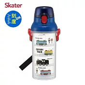 日本 Skater 定量飲水壺(480ml)-鐵道火車