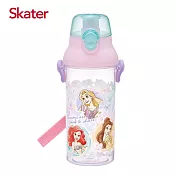日本 Skater 直飲透明水壺 (480ml)-迪士尼公主Share