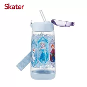 日本 Skater PET吸管水壺(480ml)-冰雪奇緣Heart