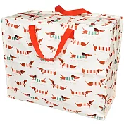 英國 Rex London 衣物/棉被超大多功能防水環保收納袋/萬用袋_ 臘腸狗