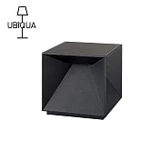 【義大利UBIQUA】Cubox 蘊光魔方USB充電式桌燈(大款)- 純黑