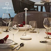 【義大利UBIQUA】Lume 領航寂光USB充電式桌燈- 純白