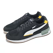 Puma 休閒鞋 Graviton 男鞋 黑 白 復古 板鞋 膠底 38073867