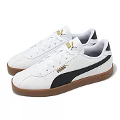 Puma 休閒鞋 Club II SL 男鞋 女鞋 白 黑 復古 皮革 膠底 運動鞋 39744506