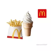 (電子票) 麥當勞薯條(小)+蛋捲冰淇淋好禮即享券【受託代銷】