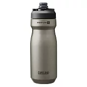 【美國 CamelBak】530ml Podium Titanium 競速輕量真空保冰單車水瓶 鈦