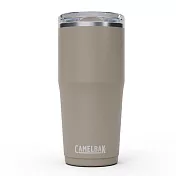 【美國 CamelBak】600ml Thrive Tumble 防漏不鏽鋼雙層真空保溫杯(保冰)- 象牙白