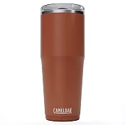 【美國 CamelBak】900ml Thrive Tumble 防漏不鏽鋼雙層真空保溫杯(保冰)-  山脊紅