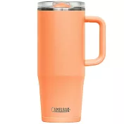 【美國 CamelBak】1000ml Thrive Mug 防漏不鏽鋼日用保溫馬克杯(保冰)- 日出橘