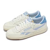 Reebok 休閒鞋 Club C Revenge Vintage 女鞋 白 藍 復古 膠底 100209064