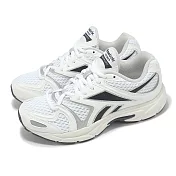 Reebok 休閒鞋 Premier Road Plus VI 女鞋 白 黑 緩衝 復古 老爹鞋 100211543 23.5cm WHITE/BLACK/GREY ONE