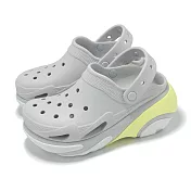Crocs 洞洞鞋 Bubble Crush Clog 男女鞋 貝殼泡芙 厚底克駱格 大氣灰 卡駱馳 2100611FT 24cm ATMOSPHERE