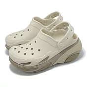 Crocs 洞洞鞋 Bubble Crush Clog 男女鞋 貝殼泡芙 厚底克駱格 土棕 卡駱馳 210061214