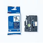 兄弟牌 BROTHER 藍底金字 12mmx4M 絲質緞帶標籤帶 / 包 TZe-RN34