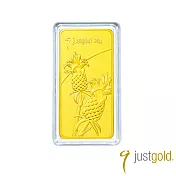 【Just Gold 鎮金店】寶島果宴-旺金富貴 金條20g