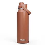 【美國 CamelBak】1200ml Chug 不鏽鋼彈蓋運動保溫瓶(保冰)- 山脊紅