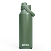 【美國 CamelBak】1200ml Chug 不鏽鋼彈蓋運動保溫瓶(保冰)- 青苔綠